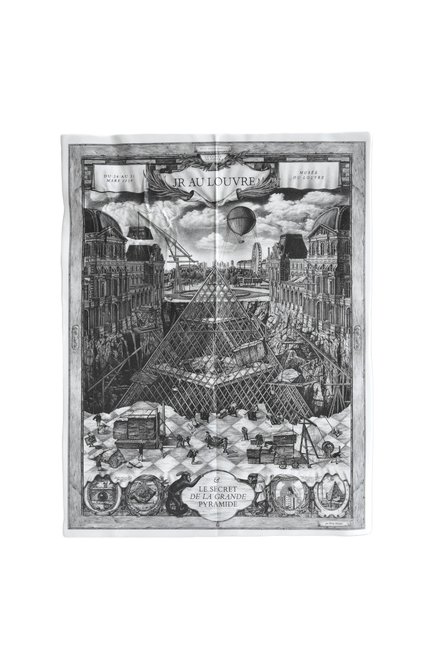 Скульптура jr au louvre BERNARDAUD черно-белого цвета, арт. 1837/22926 | Фото 1 (Региональные ограничения белый список (Axapta Mercury): Не проставлено; Нос: Не проставлено)