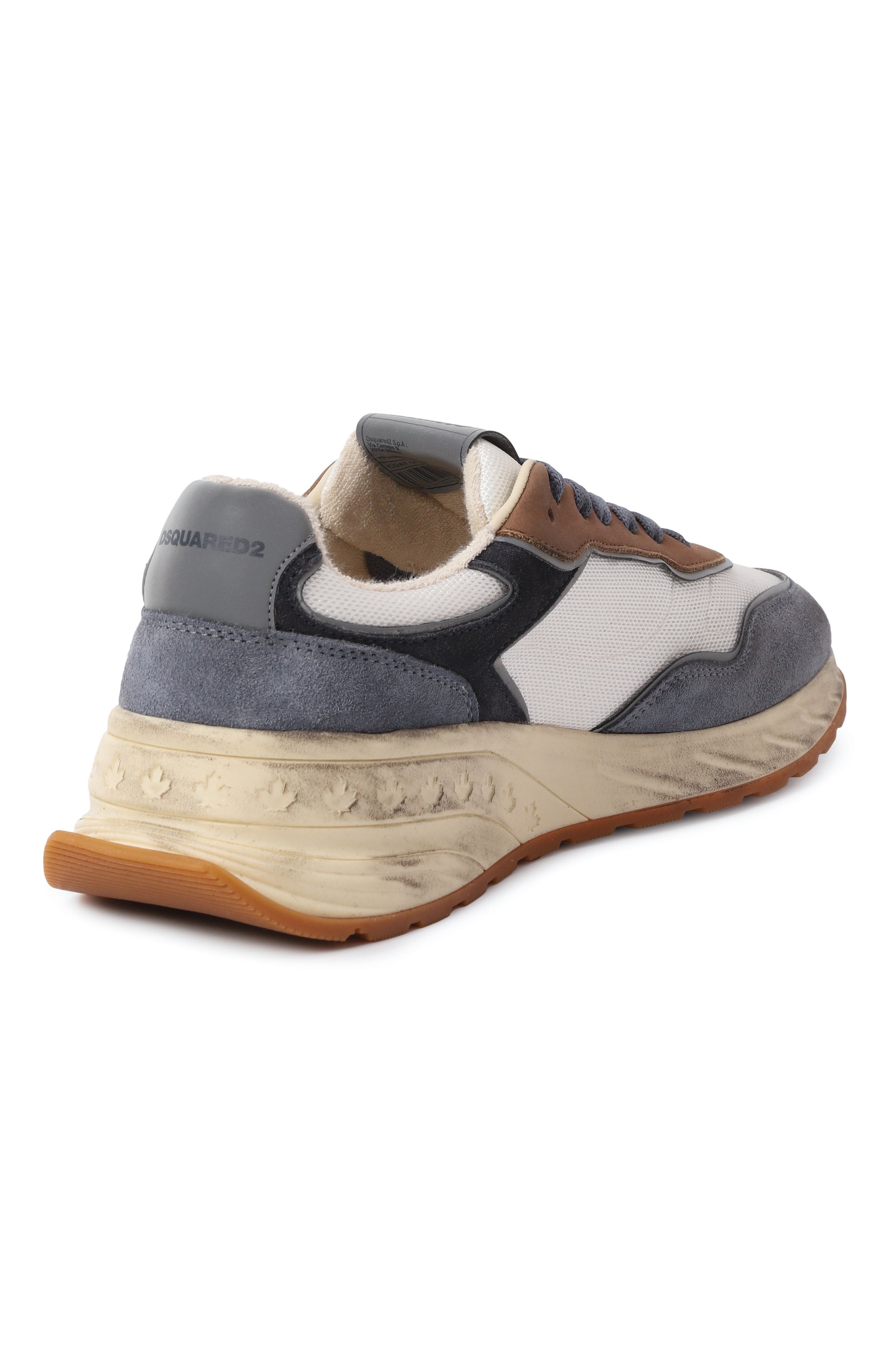 Комбинированные кроссовки sprinter DSQUARED2, арт. SNM0400/23808186, фото 5