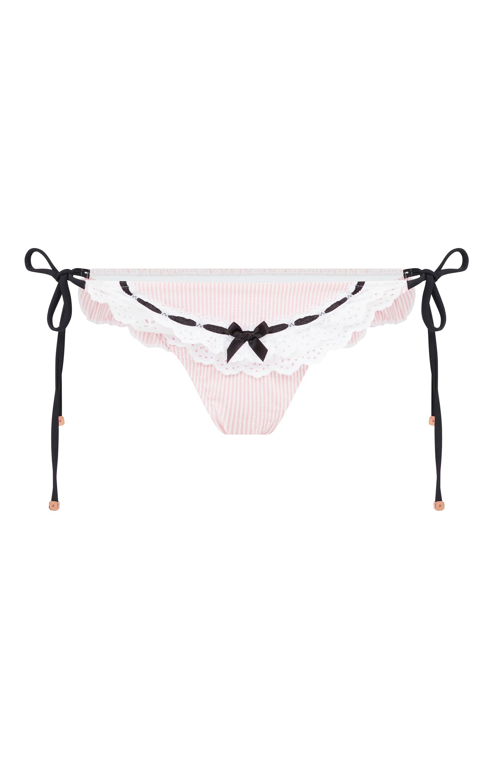 Плавки-бикини miffy AGENT PROVOCATEUR розового цвета по цене 27500 руб., арт. AP12845681100, фото 1 Плавки-бикини miffy AGENT PROVOCATEUR, арт. AP12845681100, фото 1