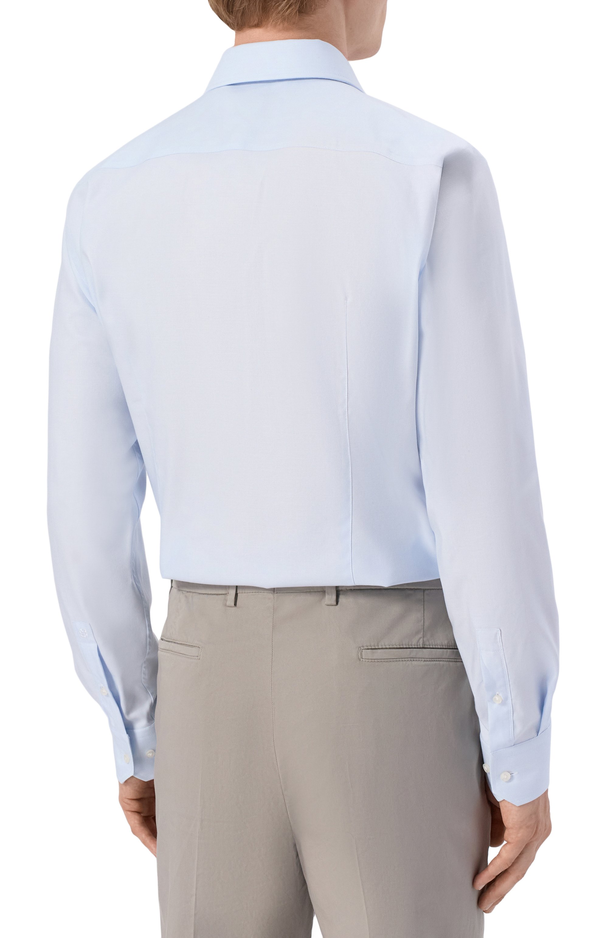 Сорочка из хлопка и лиоцелла BOSS, арт. 50561659, фото 4