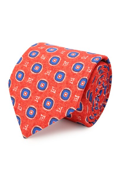 Мужской шелковый галстук KITON, арт. UCRVKLC06G66