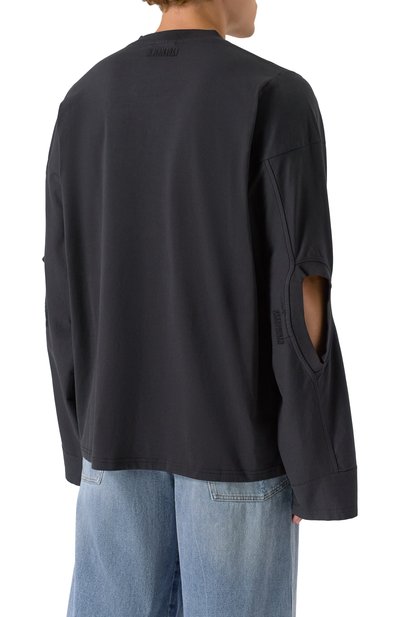 Хлопковый лонгслив VETEMENTS, арт. UH76LS580B, фото 4