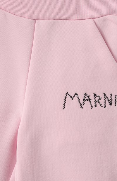 Хлопковые джоггеры MARNI, арт. M01391/M00V0, фото 3
