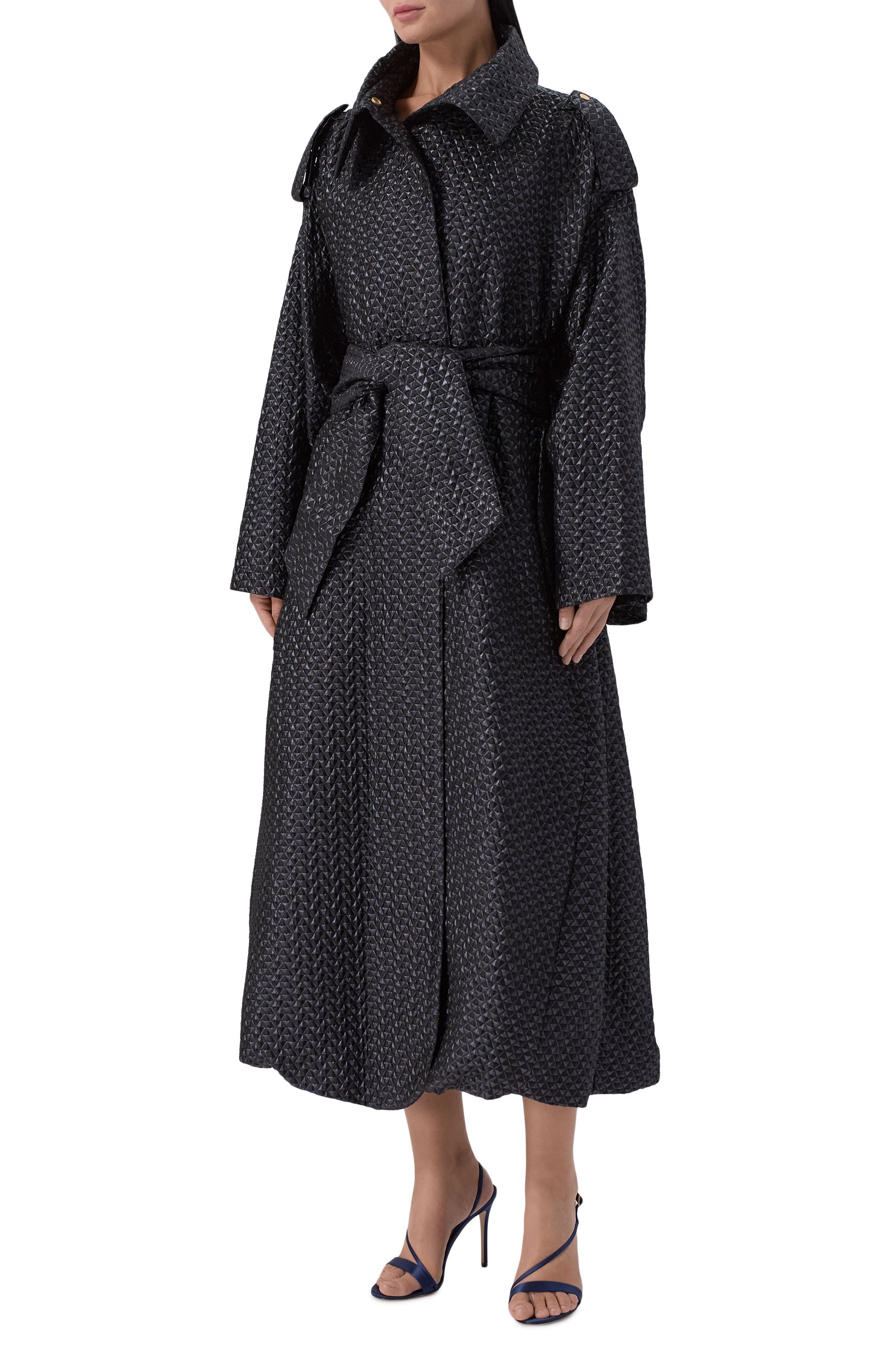 Шелковый плащ GIORGIO ARMANI, арт. GW003529/TE23105, фото 3