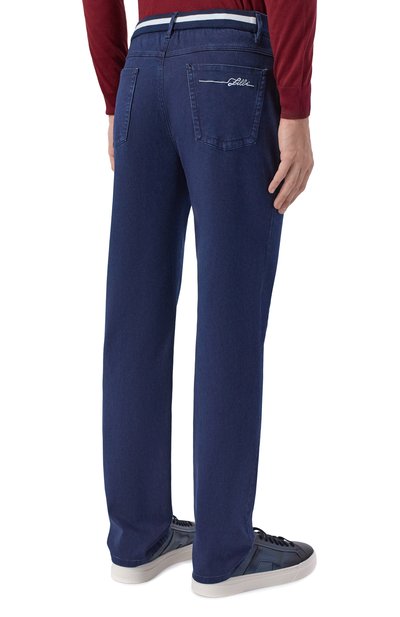 Джинсы regular ZILLI темно-синего цвета по цене 126500 руб., арт. J5T201M0441VZP000, фото 4 Джинсы regular ZILLI, арт. J5T201M0441VZP000, фото 4