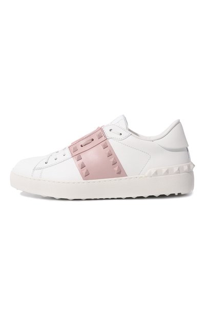 Кожаные кеды rockstud entitled VALENTINO, арт. 3W0S0A01/LTU, фото 4