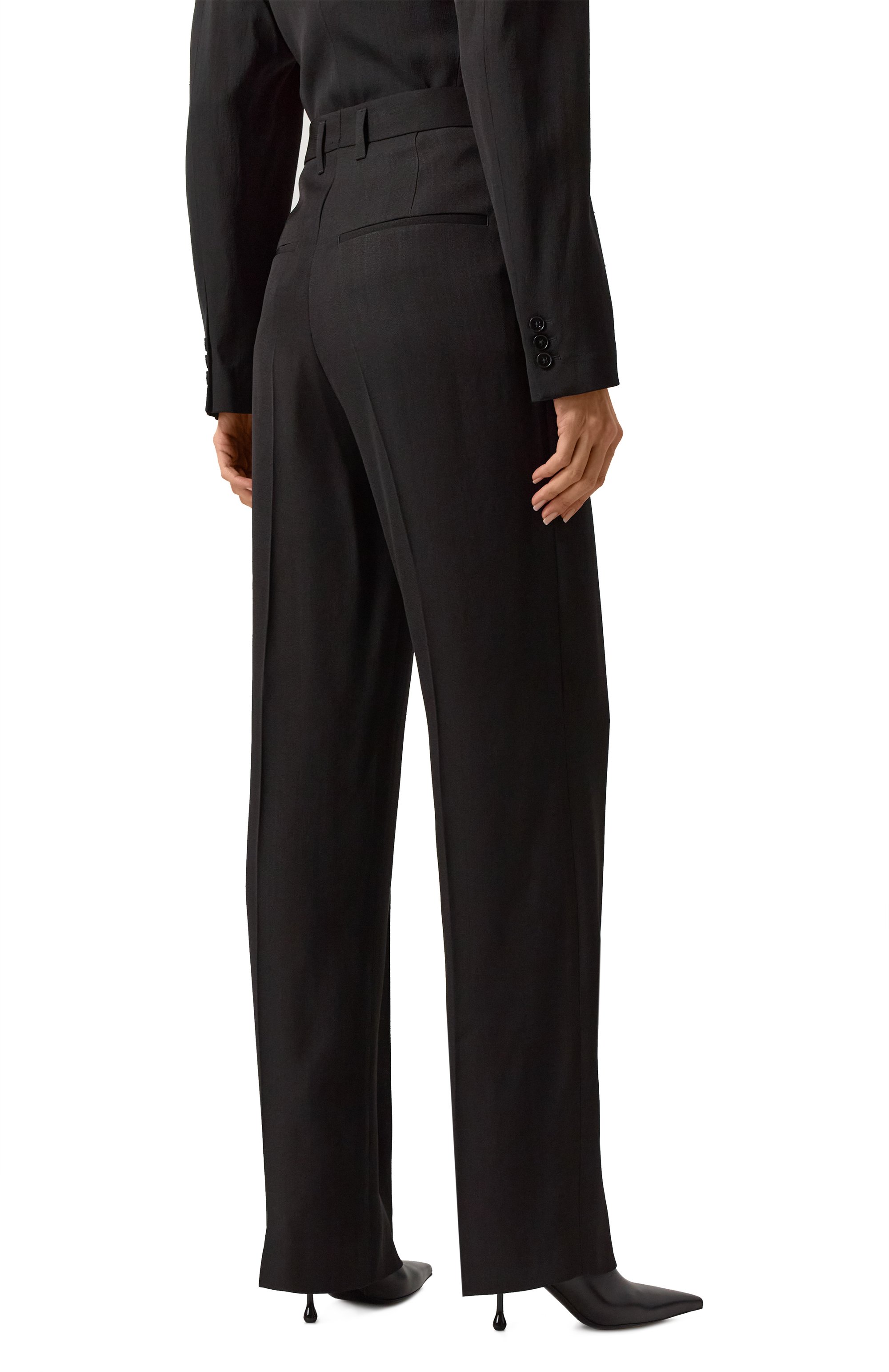 Брюки из вискозы и шелка PETAR PETROV, арт. S25P1A, фото 4