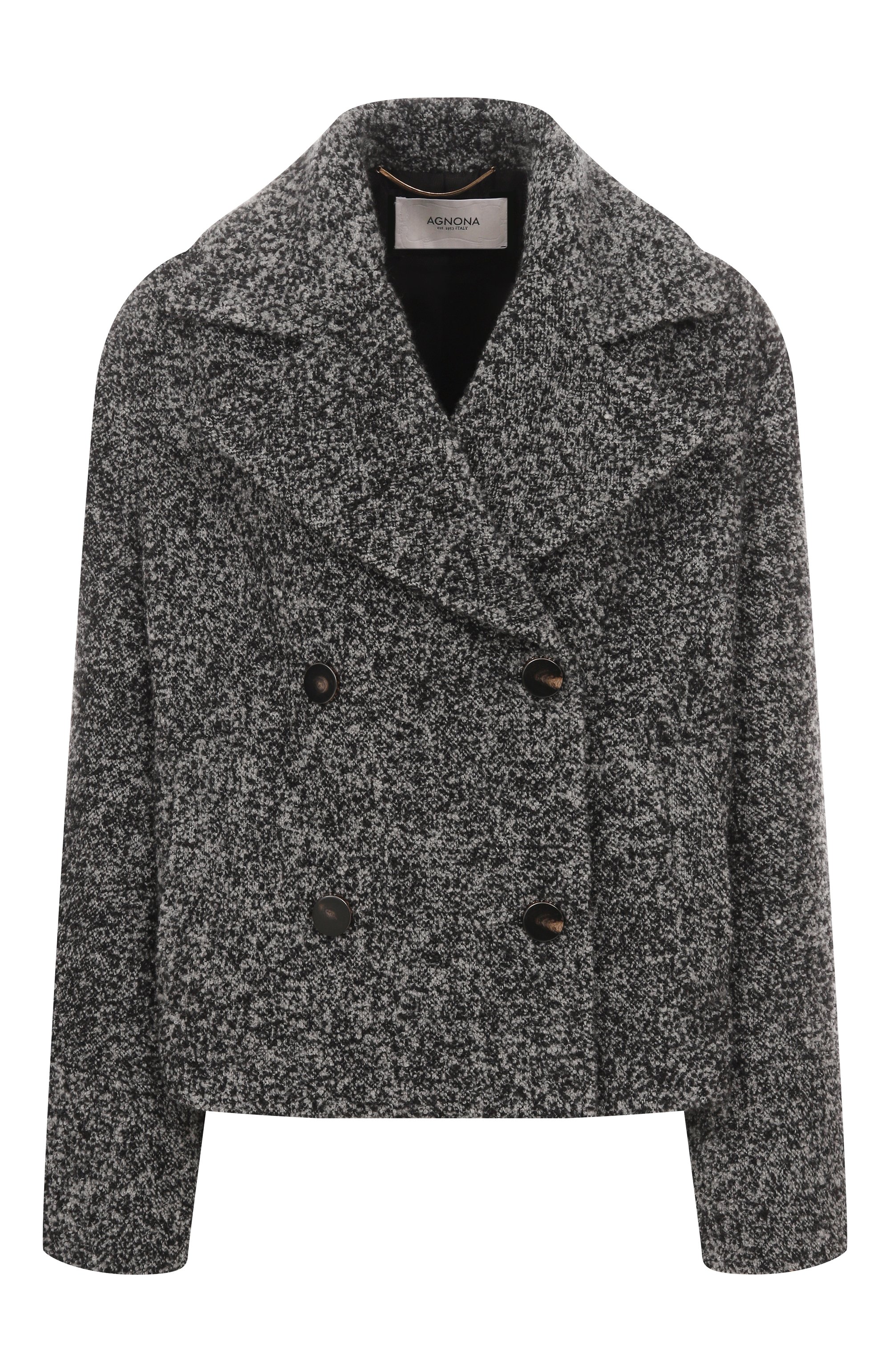 Полупальто из кашемира и шелка AGNONA, арт. TH1012E/U7055E, фото 1