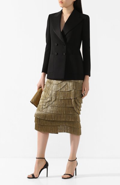 Шелковая юбка DOLCE & GABBANA, арт. F4BUUZ/GDU61, фото 2