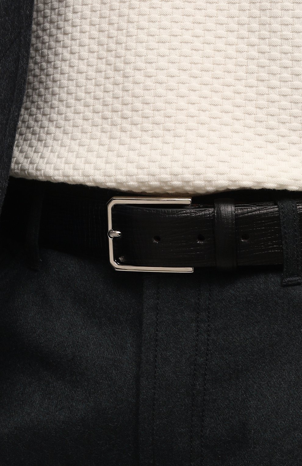 Кожаный ремень SANTONI, арт. CM35VS003B91ETU6U50, фото 2