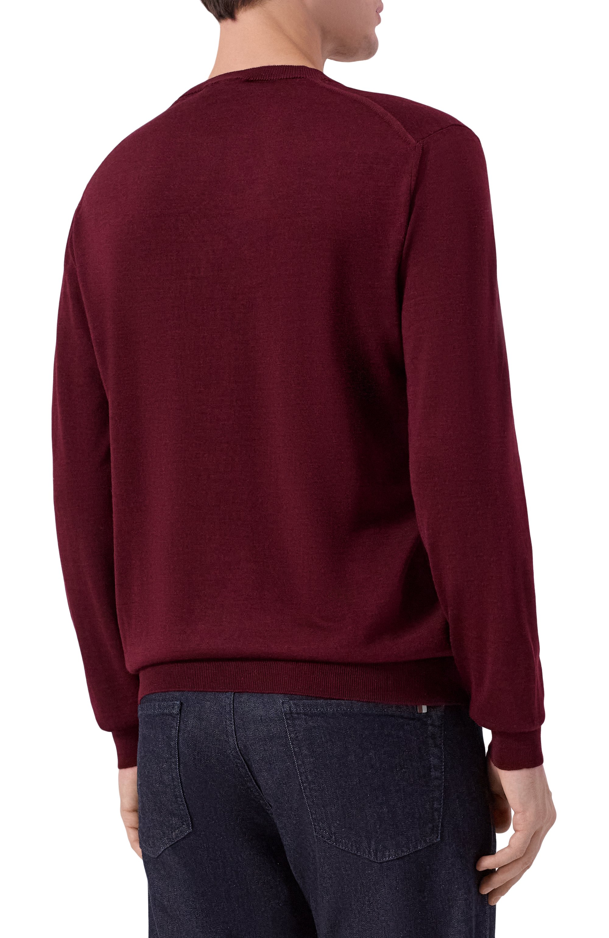 Джемпер из шерсти и шелка ANDREA CAMPAGNA, арт. M5625-5300, фото 4