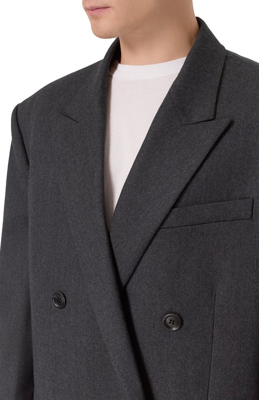 Шерстяной пиджак Juun.J JC5911P023 Серый  JC5911P023 Фото 5