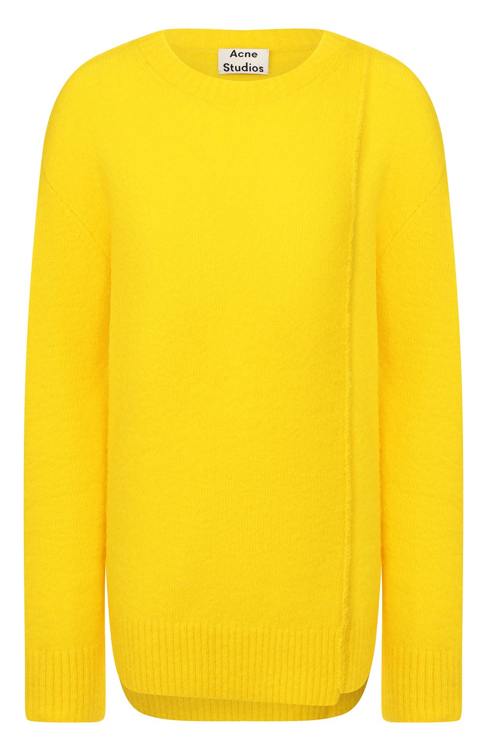 Свитер ACNE STUDIOS желтого цвета по цене 33450 руб., арт. A60130/W, фото 1 Свитер ACNE STUDIOS, арт. A60130/W, фото 1