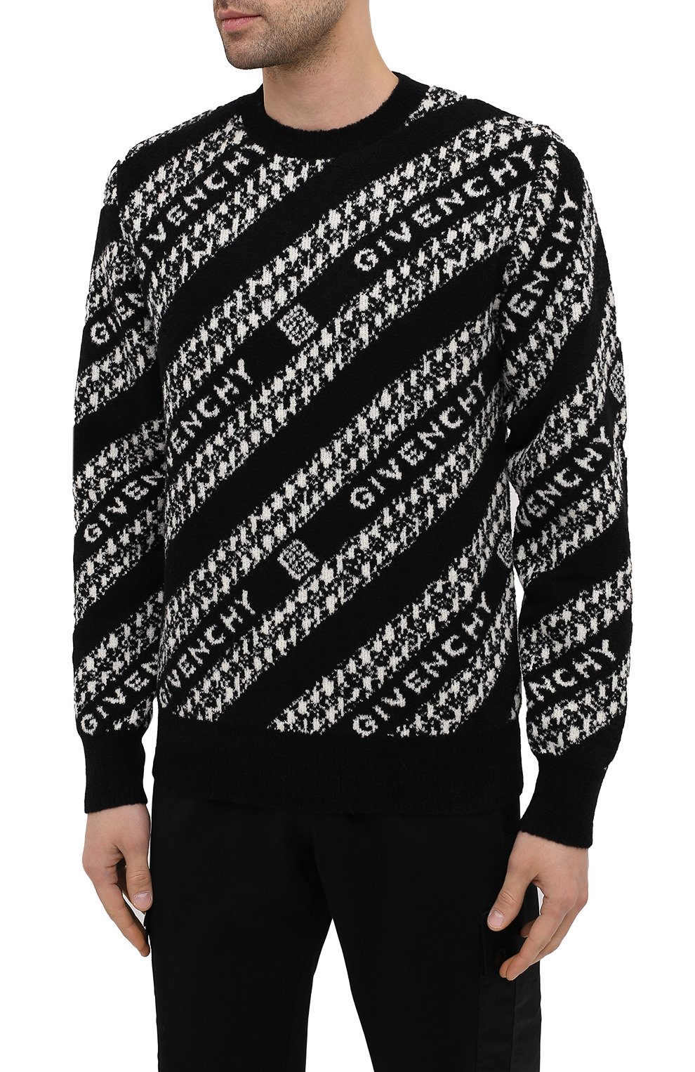 Шерстяной свитер GIVENCHY, арт. BM90EE4Y6Q, фото 3