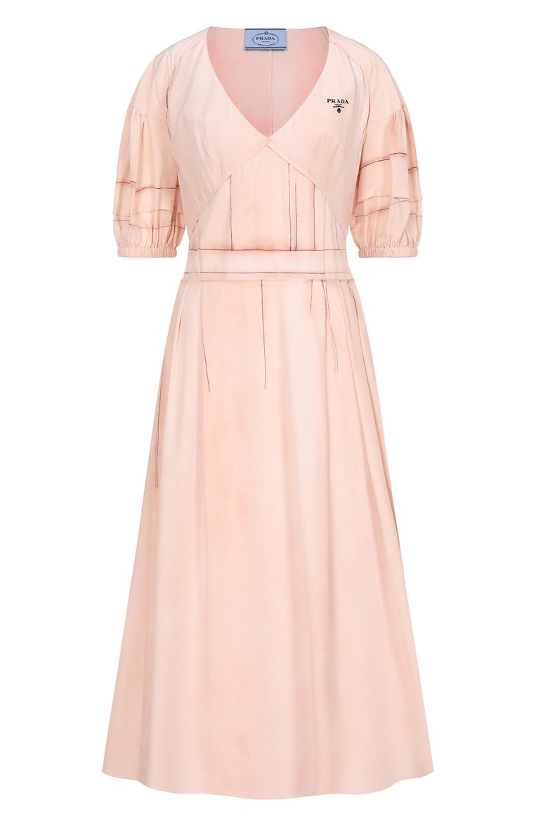 Шелковое платье PRADA, арт. P3G55-10R1-F0236, фото 1
