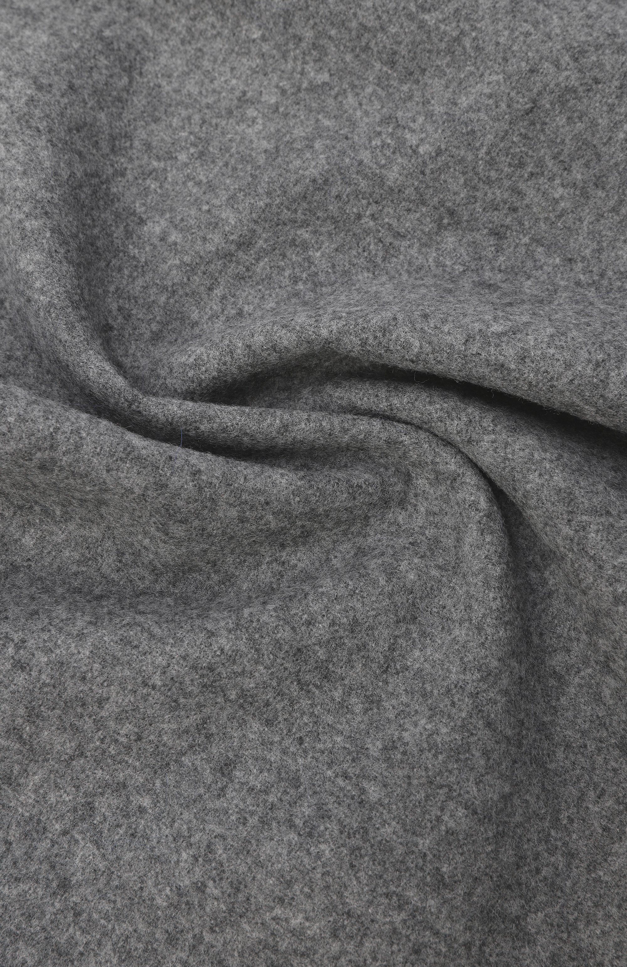 Шерстяной шарф JIL SANDER серого цвета по цене 27150 руб., арт. J22TE0116/J40376, фото 3 Шерстяной шарф JIL SANDER, арт. J22TE0116/J40376, фото 3