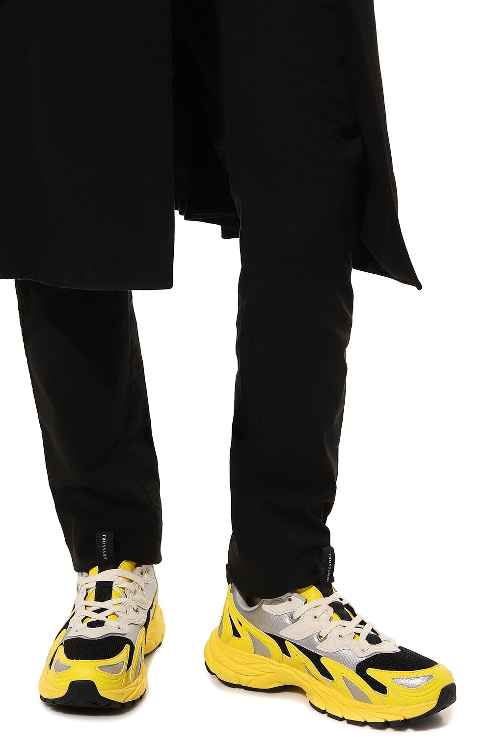 Комбинированные кроссовки TRUSSARDI, арт. 77A00496-9Y099998, фото 3