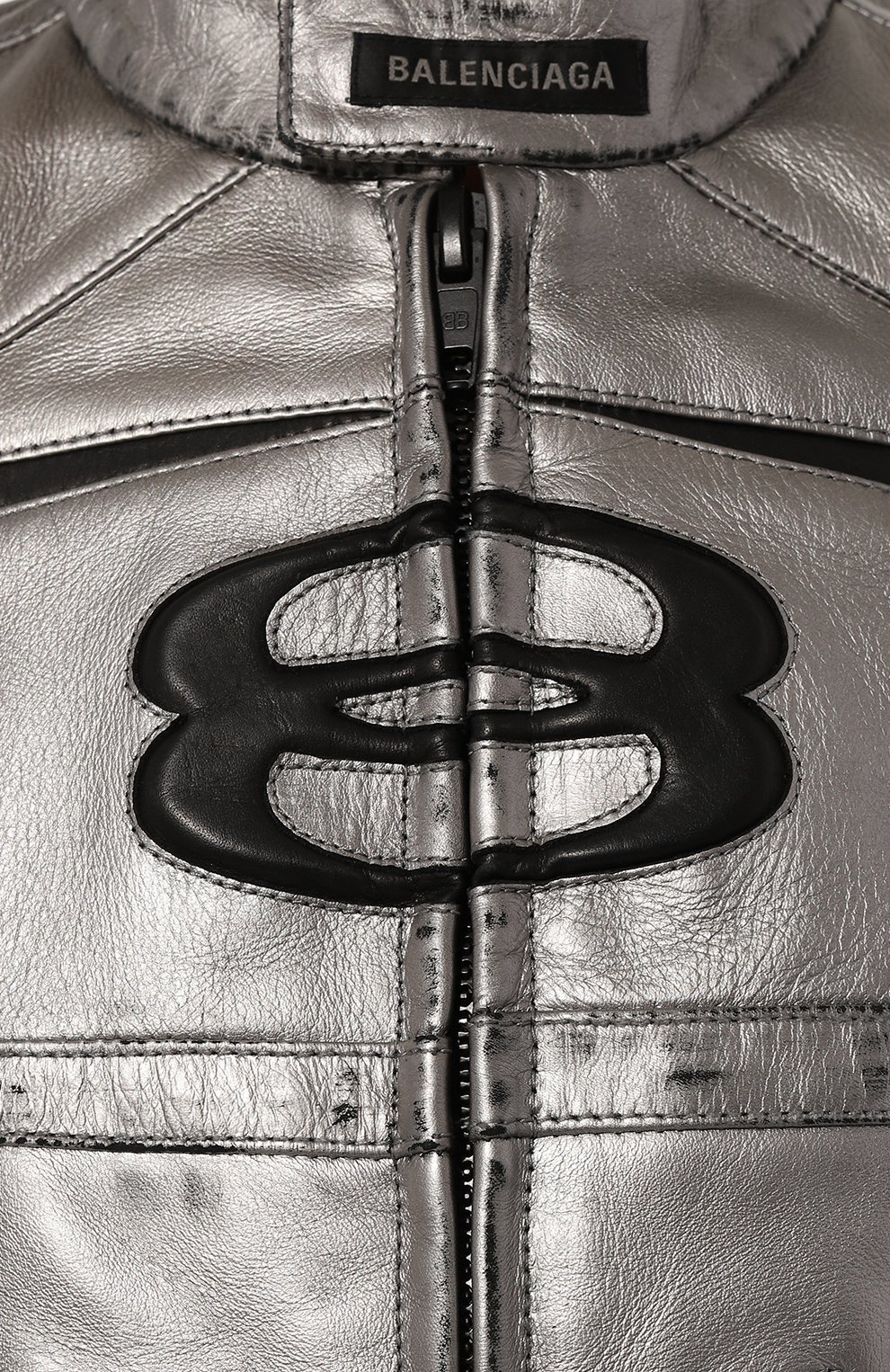 Кожаная куртка BALENCIAGA, арт. 797162/TQS12, фото 5