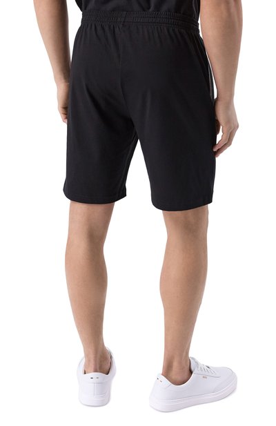 Хлопковые шорты BOSS черного цвета по цене 5995 руб., арт. 50515367, фото 4 Хлопковые шорты BOSS, арт. 50515367, фото 4