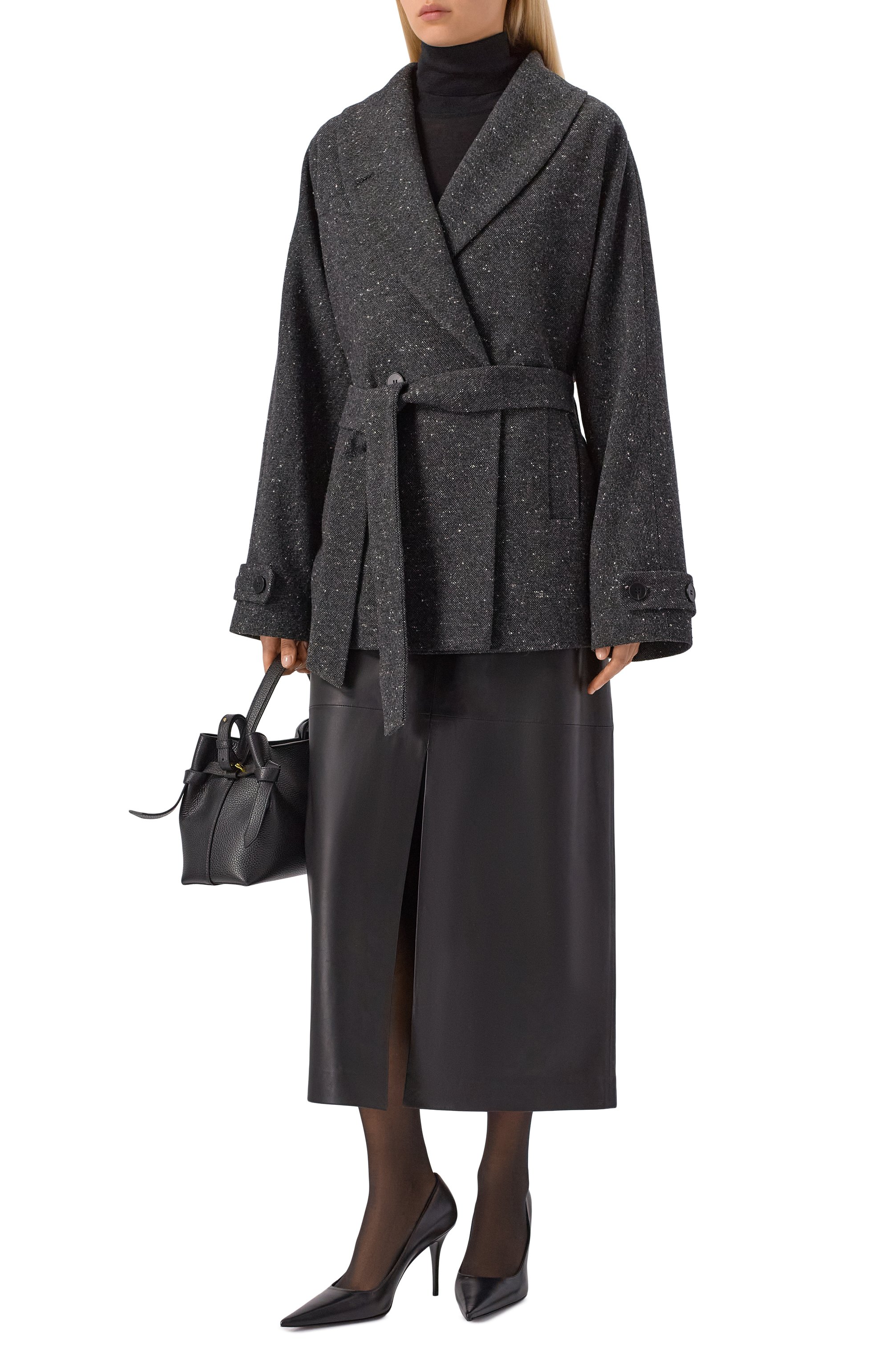 Шерстяное полупальто SEVEN LAB, арт. 225-S-W-00-92-079, фото 2