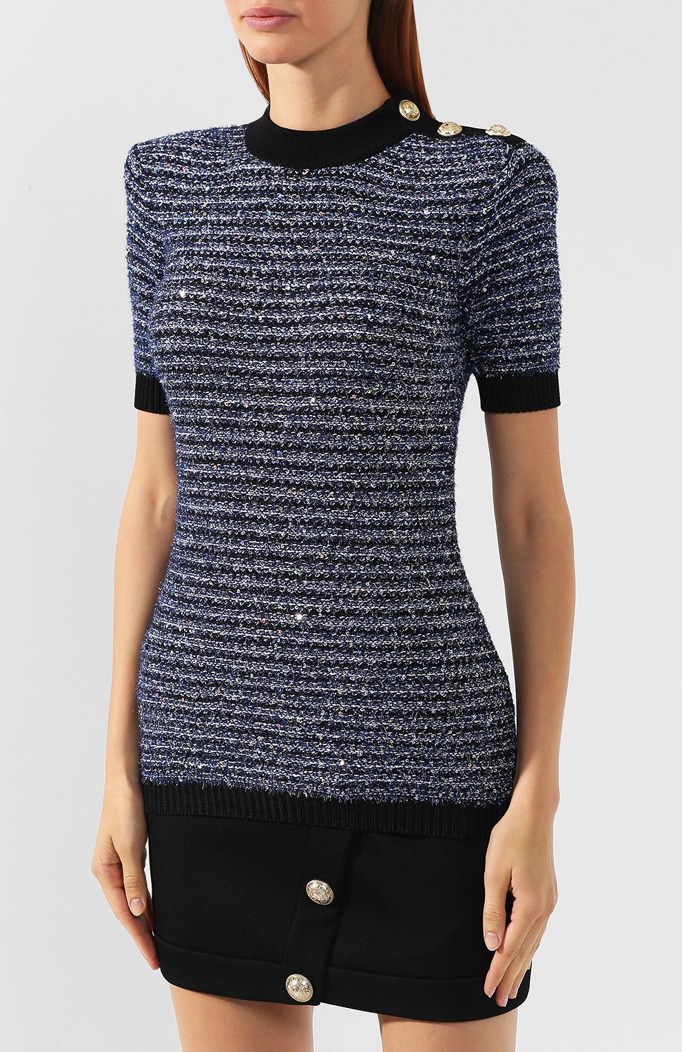 Топ из вискозы BALMAIN, арт. SF13002/K464, фото 3