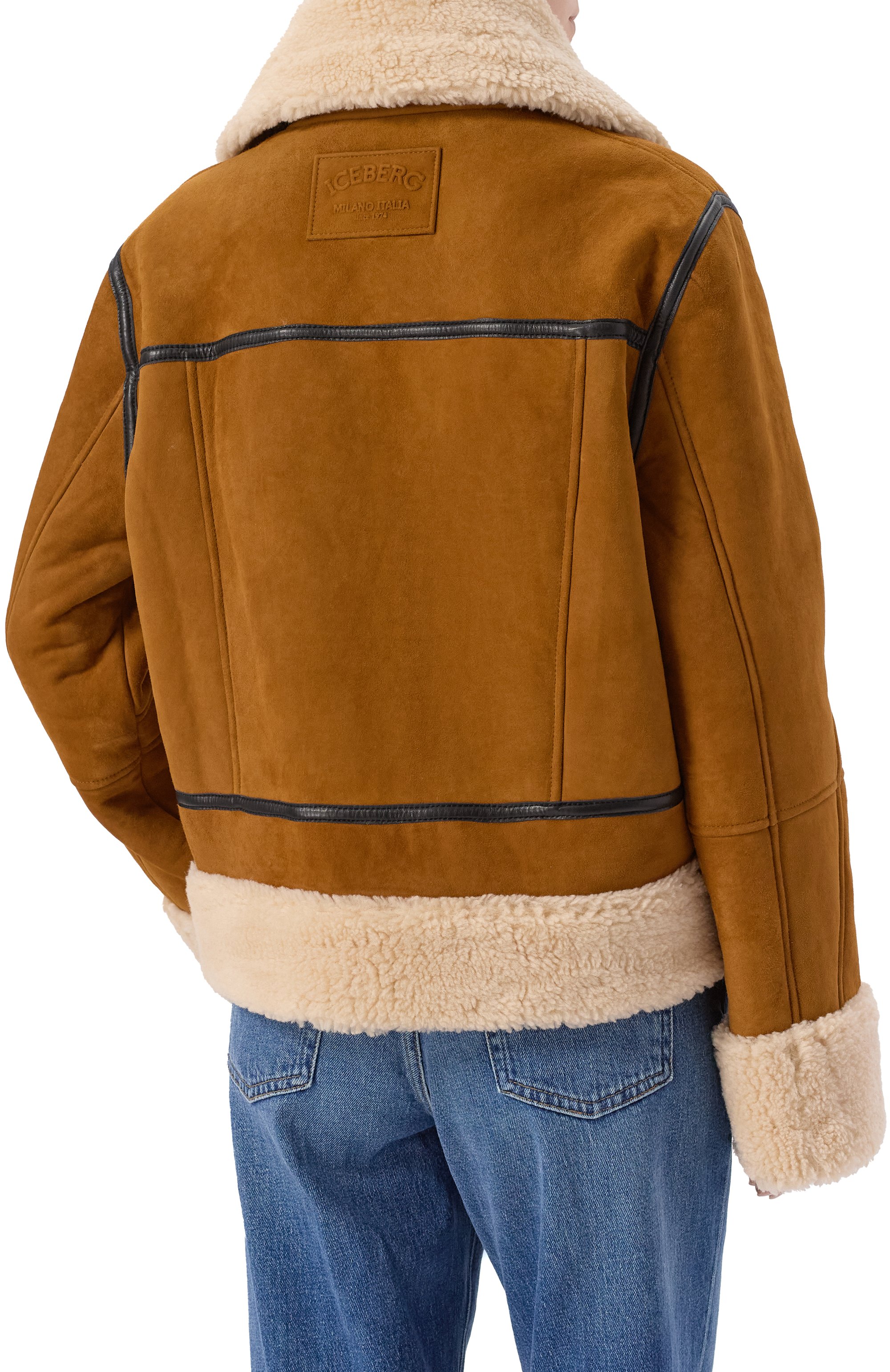 Замшевая дубленка ICEBERG, арт. Z020/6807, фото 4