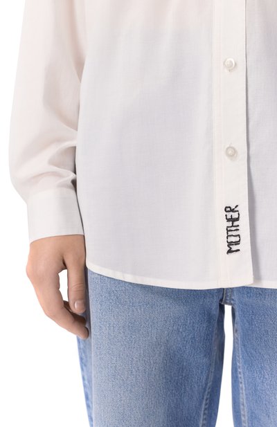 Хлопковая рубашка MOTHER, арт. 21166-1289/A, фото 5