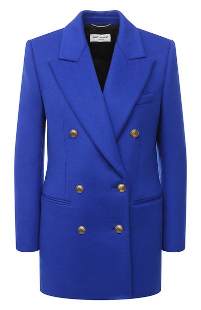 Женский жакет из шерсти и кашемира SAINT LAURENT, арт. 637559/Y8B01