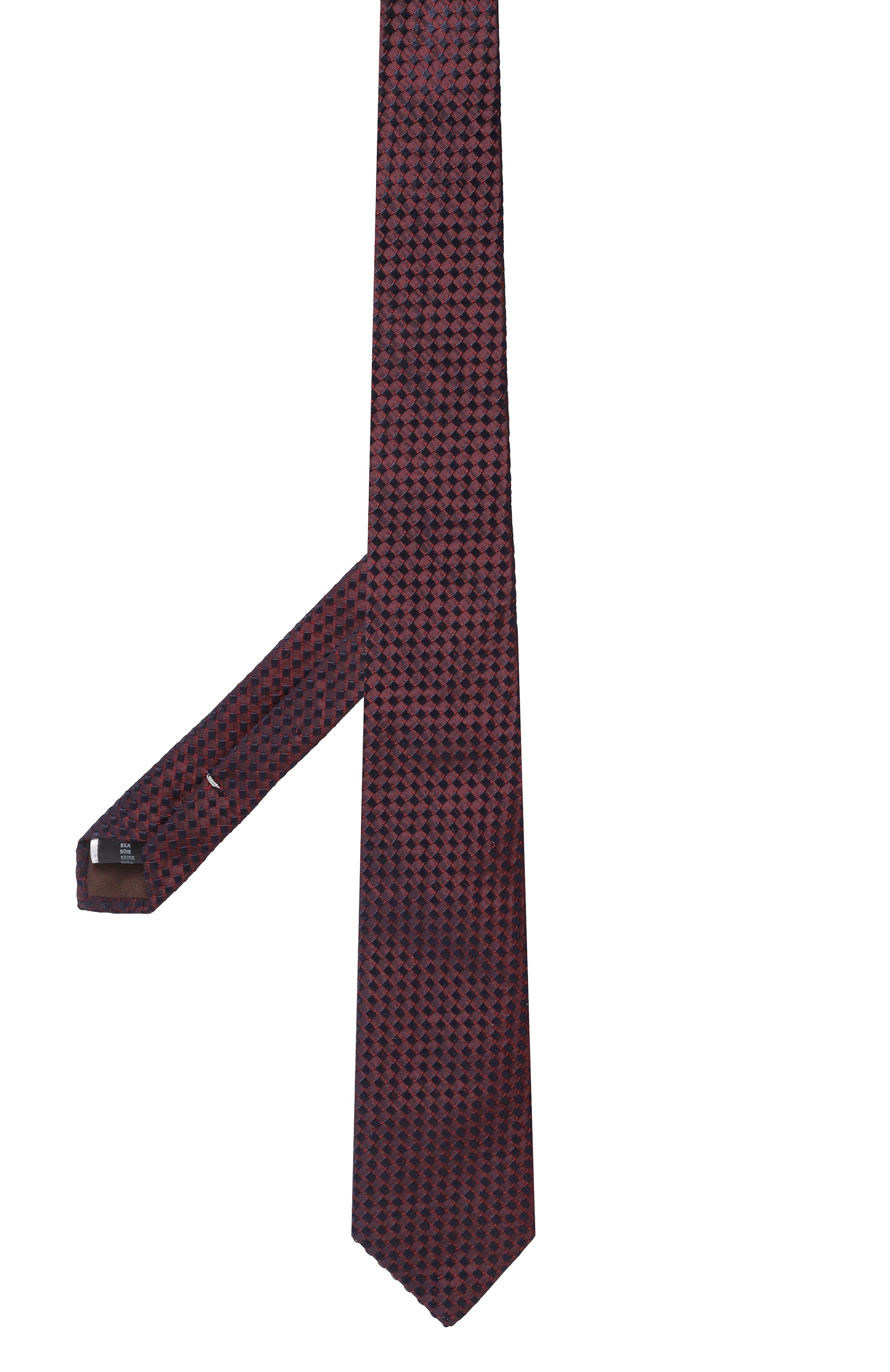 Галстук из шелка и хлопка CANALI, арт. 18/HJ04179, фото 3