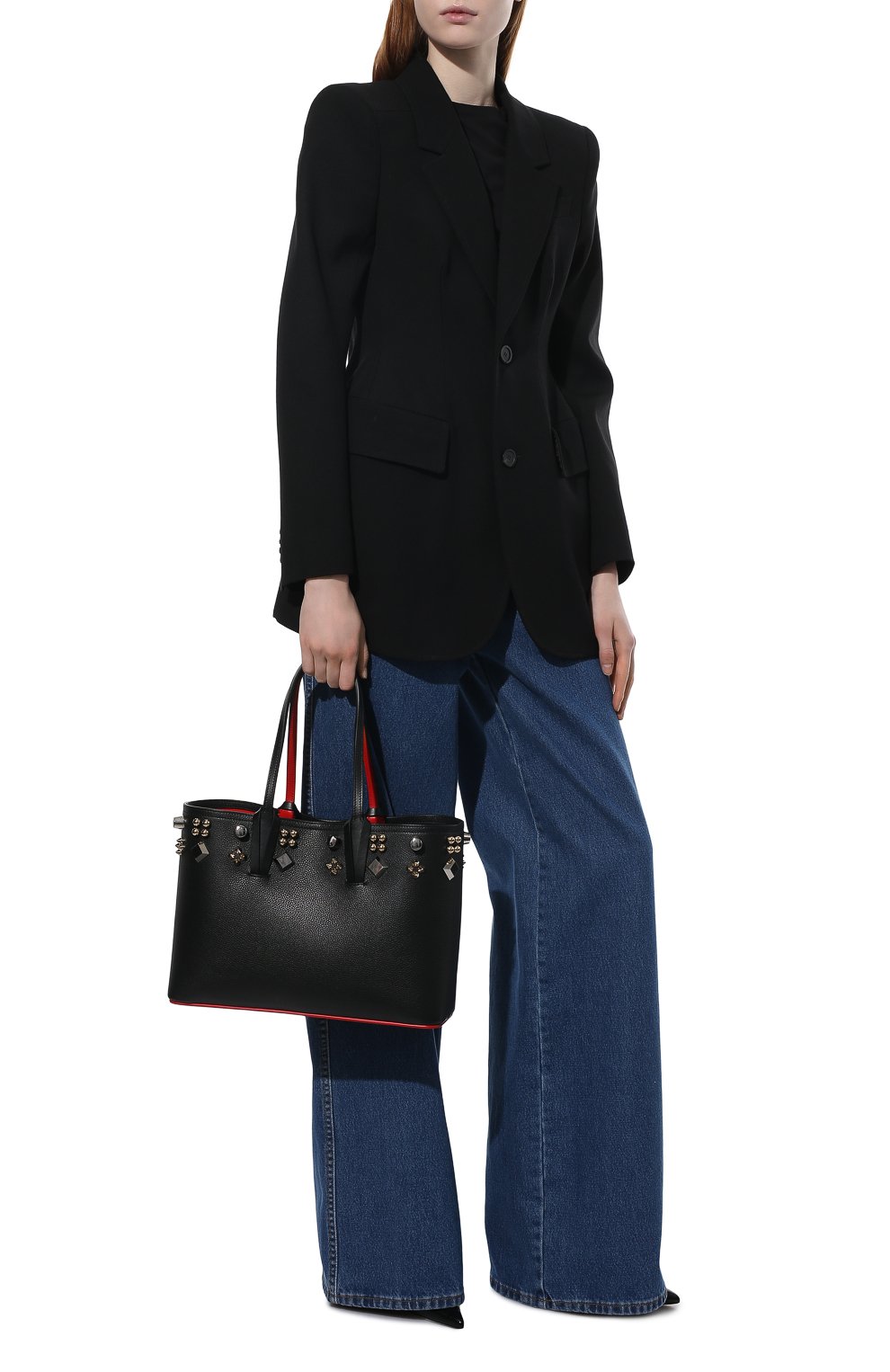 Сумка cabata small CHRISTIAN LOUBOUTIN, арт. 1225048/CABATA SMALL, фото 3