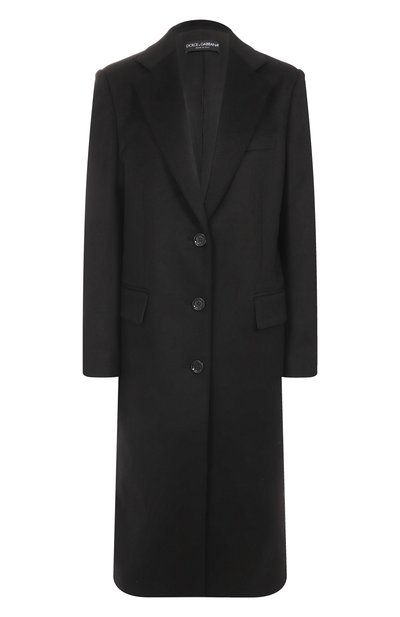 Женское пальто из шерсти и вискозы DOLCE & GABBANA, арт. F0W3AT/GDDC1