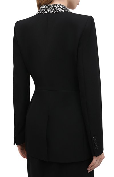 Шерстяной жакет GIVENCHY черного цвета по цене 315000 руб., арт. BW30B9G0L3, фото 5 Шерстяной жакет GIVENCHY, арт. BW30B9G0L3, фото 5