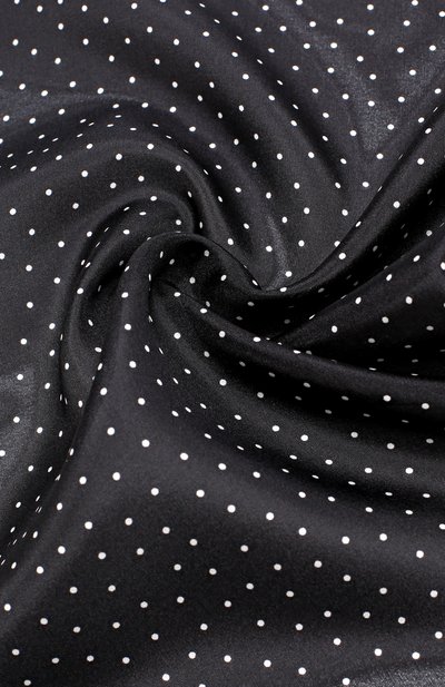 Шелковый платок с принтом LANVIN черного цвета по цене 6935 руб., арт. 3715/HANDKERCHIEF, фото 3 Шелковый платок с принтом LANVIN, арт. 3715/HANDKERCHIEF, фото 3