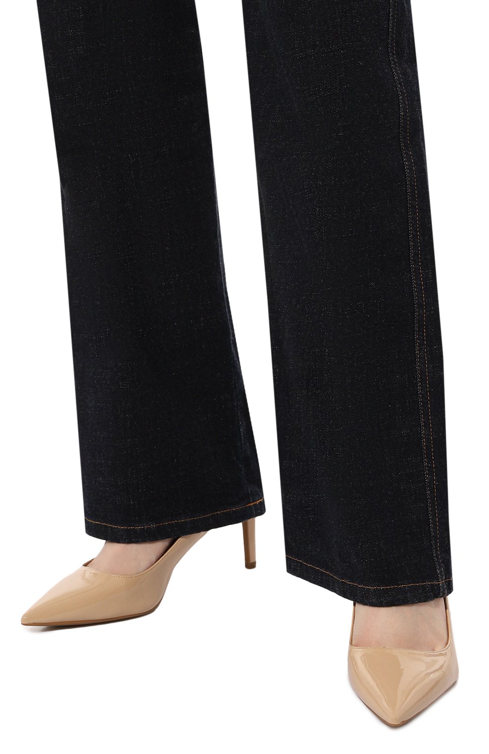 Туфли alina MICHAEL MICHAEL KORS бежевого цвета по цене 13050 руб., арт. 40F2HNMP1A, фото 3 Туфли alina MICHAEL MICHAEL KORS, арт. 40F2HNMP1A, фото 3