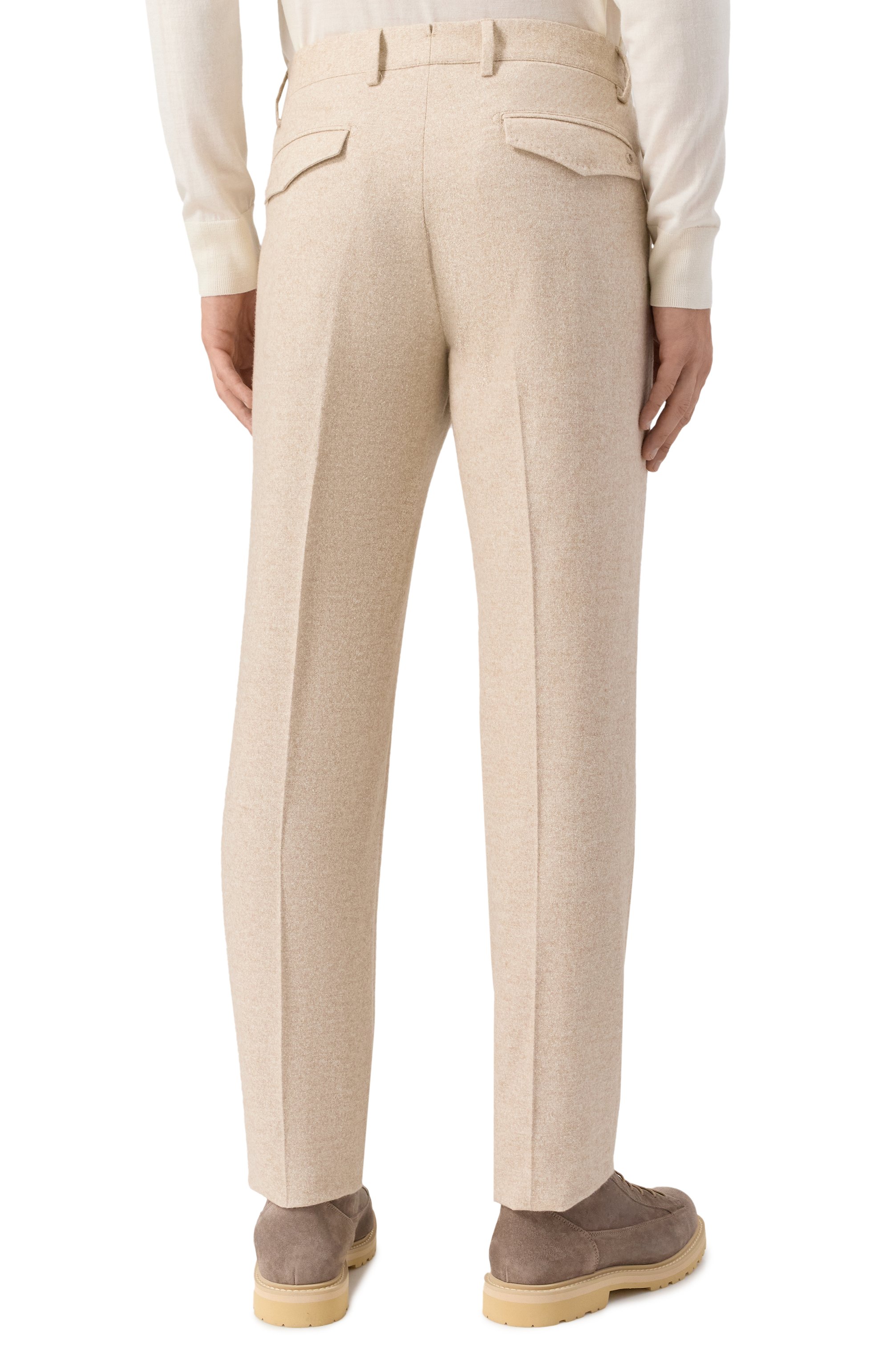 Брюки из шерсти и шелка STEFANO RICCI, арт. M1T5300022/WKC01R, фото 4