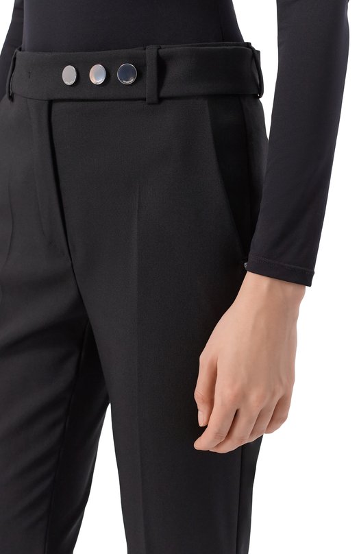 Шерстяные брюки Sportmax HARRY Чёрный  HARRY Фото 5