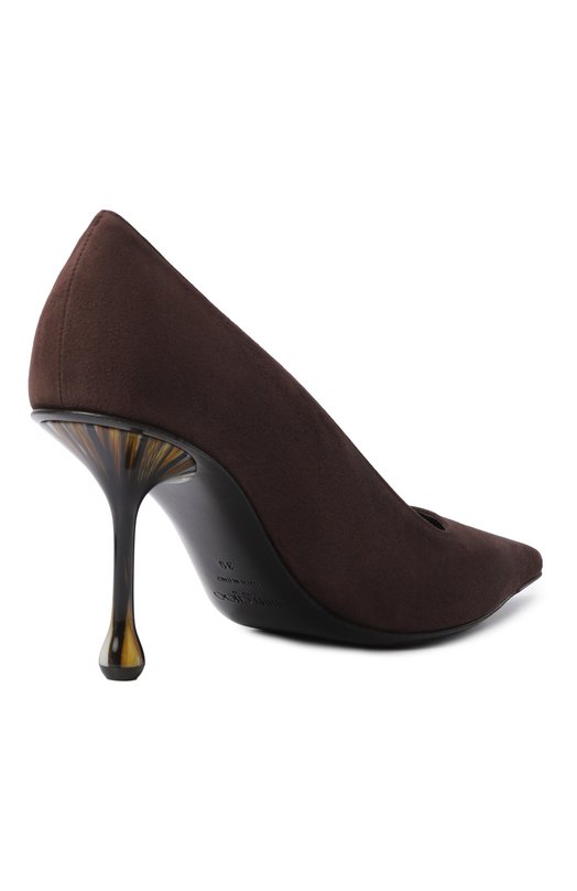 Замшевые туфли Ixia 80 Jimmy Choo IXIA 80/JRS Коричневый  IXIA 80/JRS Фото 5