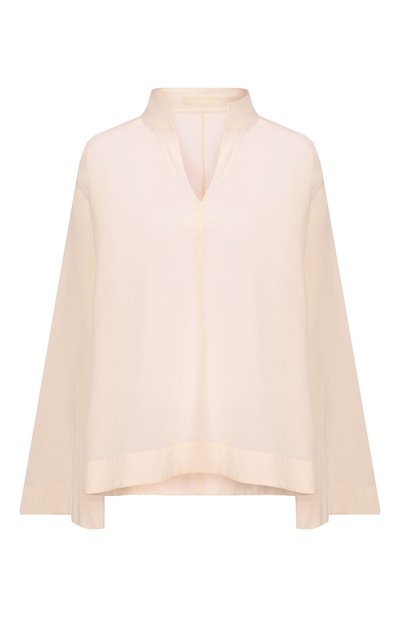 Женская блузка из хлопка и шелка 12 STOREEZ, арт. 137699