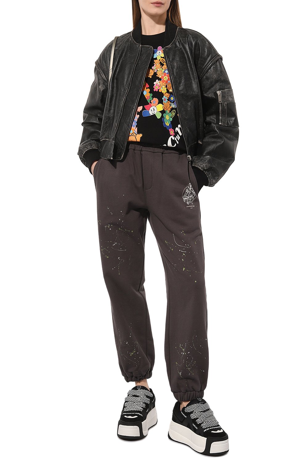 Комбинированные кроссовки slider NAKED WOLFE, арт. SLIDER, фото 2