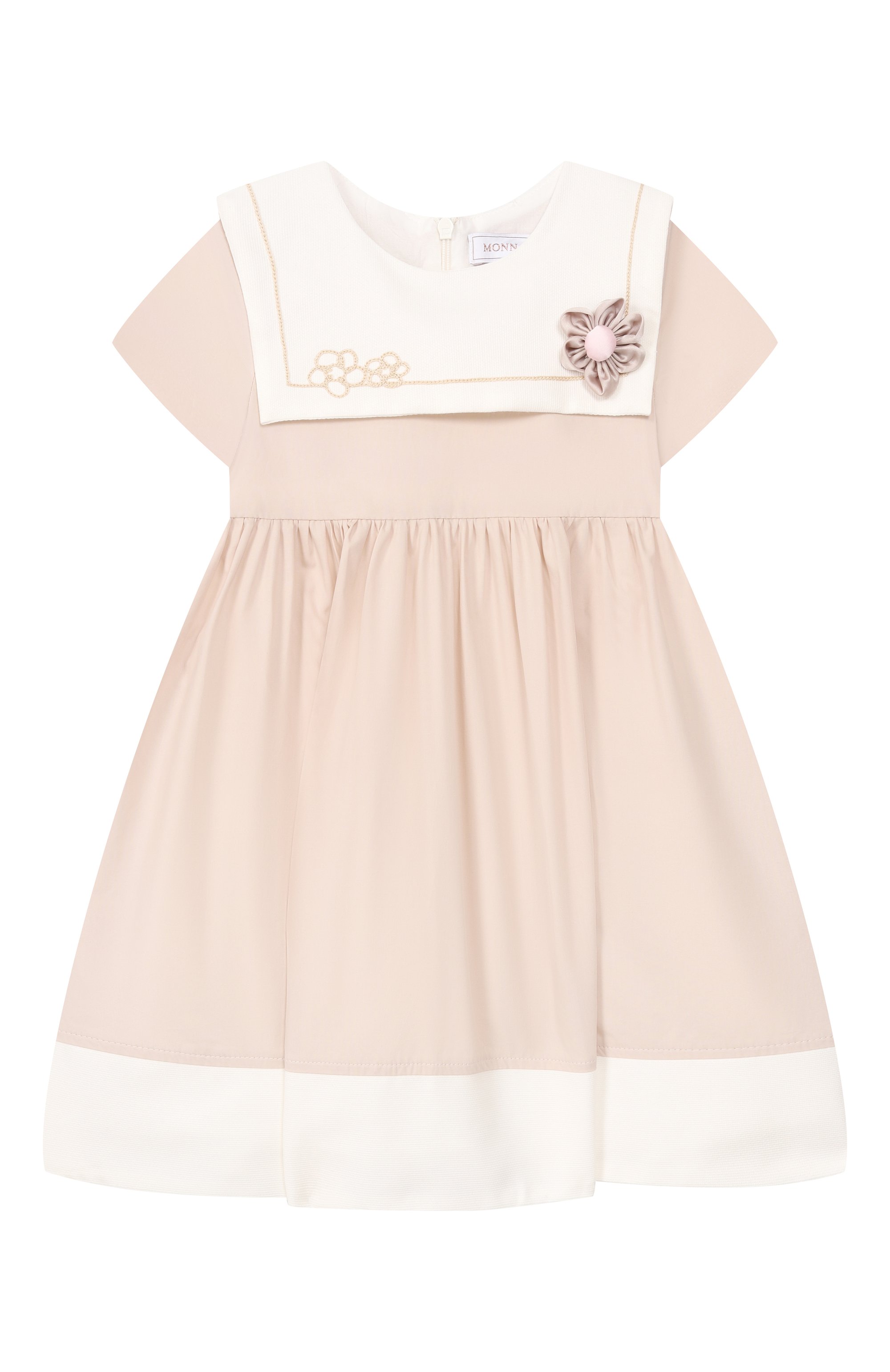 Хлопковое платье MONNALISA, арт. 31G909, фото 1