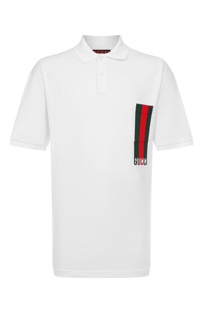 Мужское хлопковое поло GUCCI, арт. 784422/XJG17