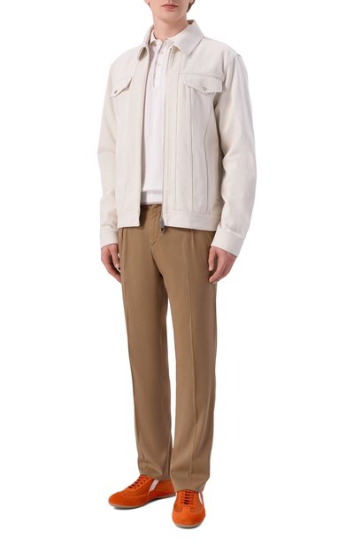 Текстильные кроссовки KITON, арт. USSA445N01379, фото 2