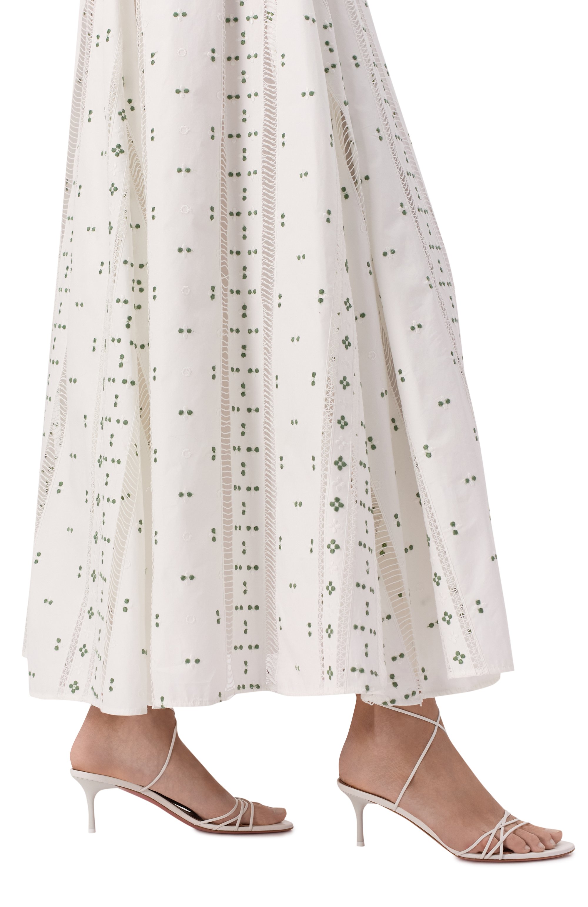 Кожаные босоножки lori 60 AMINA MUADDI, арт. L0RI LACE UP 60, фо то 3