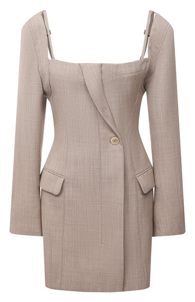 Женское шерстяное платье JACQUEMUS, арт. 213DR001-1260