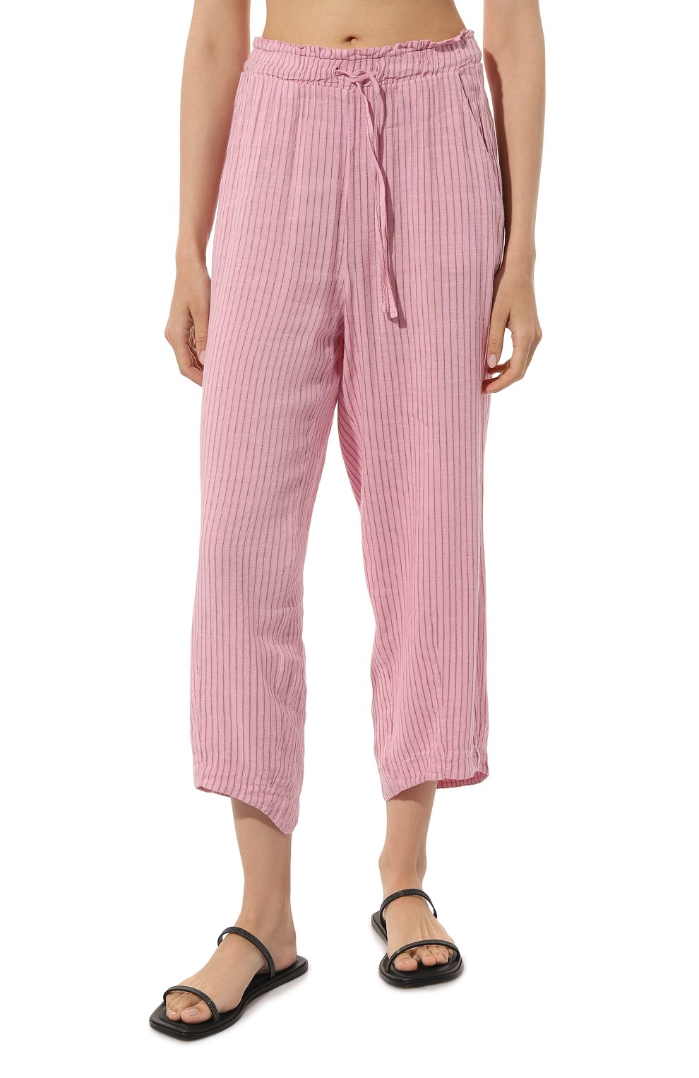 Брюки изо льна и вискозы DEHA, арт. D83538, фото 3