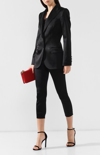 Приталенный жакет DOLCE & GABBANA черного цвета по цене 254000 руб., арт. F296TT/FURHU, фото 2 Приталенный жакет DOLCE & GABBANA, арт. F296TT/FURHU, фото 2