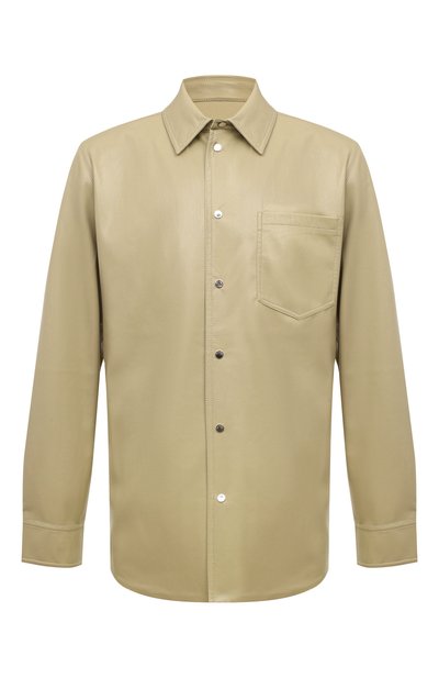 Мужская рубашка из экокожи NANUSHKA, арт. NM24PFSH02062