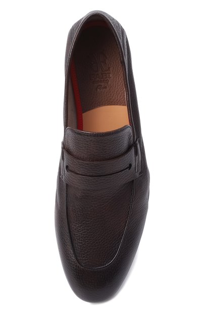 Кожаные пенни-лоферы FABI, арт. FU9802/CERV0 BAR0N MARR0NE, фото 5