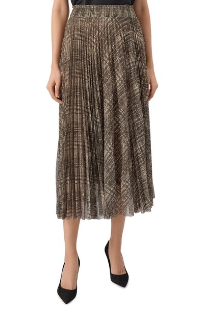 Плиссированная юбка BOSS, арт. 50543192, фото 3