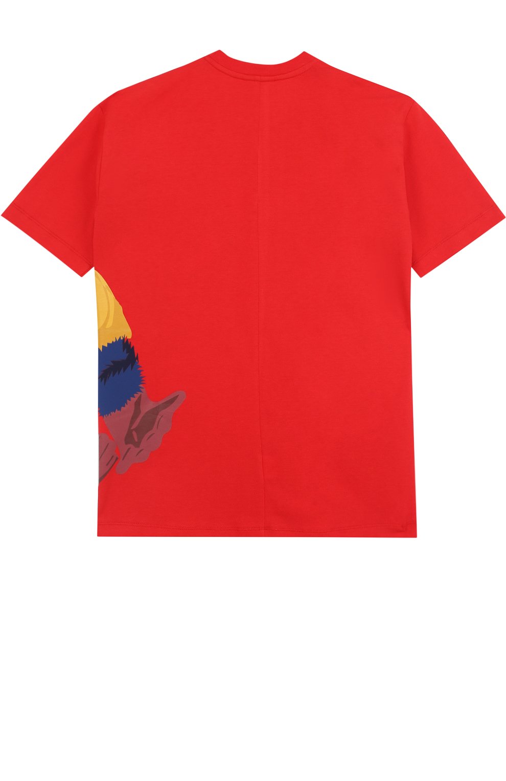 Хлопковая футболка с принтом FENDI, арт. JMI164/7AJ/10A-12A, фото 2